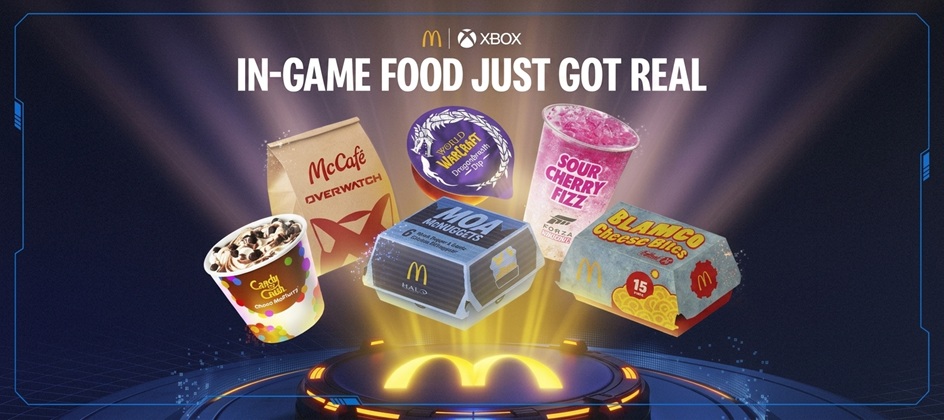 McDonald’s and Xbox put gaming on the menu
